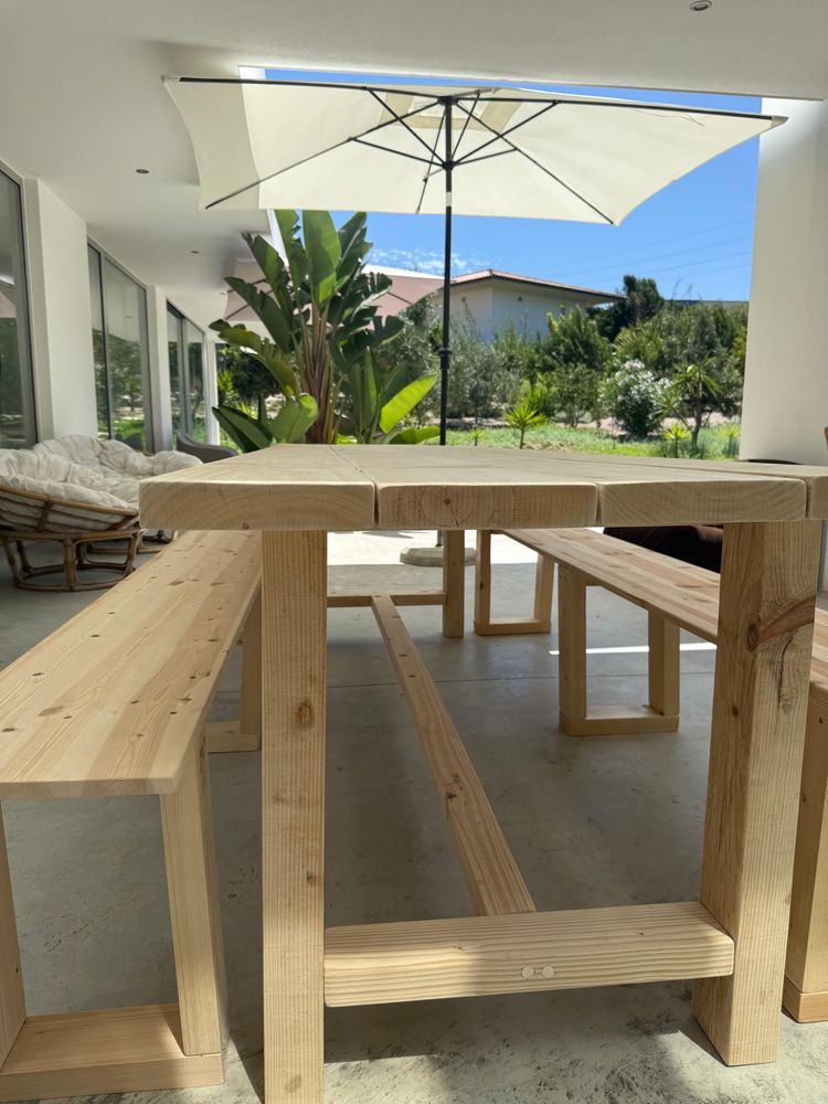 Mesa Rustica Madeira
