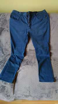 Spodnie męskie niebieskie granatowe H&M rozmiar 32 proste regular fit