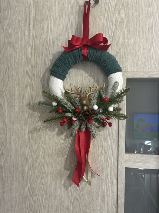 Wianek swiateczny, wianek na dtzwi