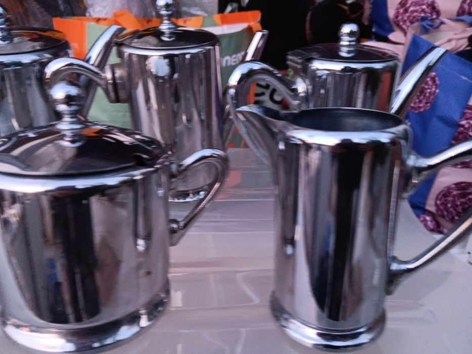 Conjunto bules em inox