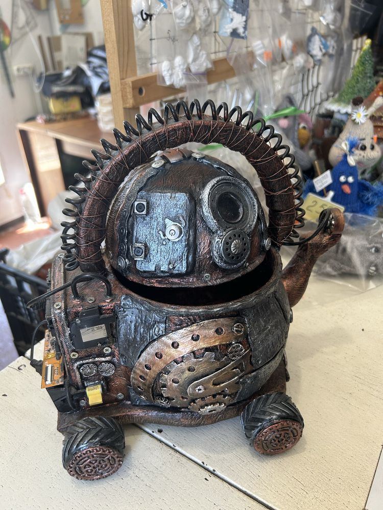 Шкатулка в стиле стимпанк steampunk