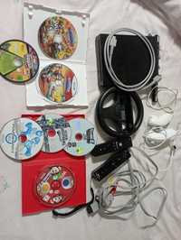 Nintendo WII com jogos