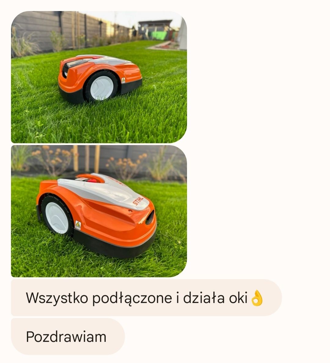 Sprzedaż i montaż robotów koszących STIHL/STIGA/CRAMER