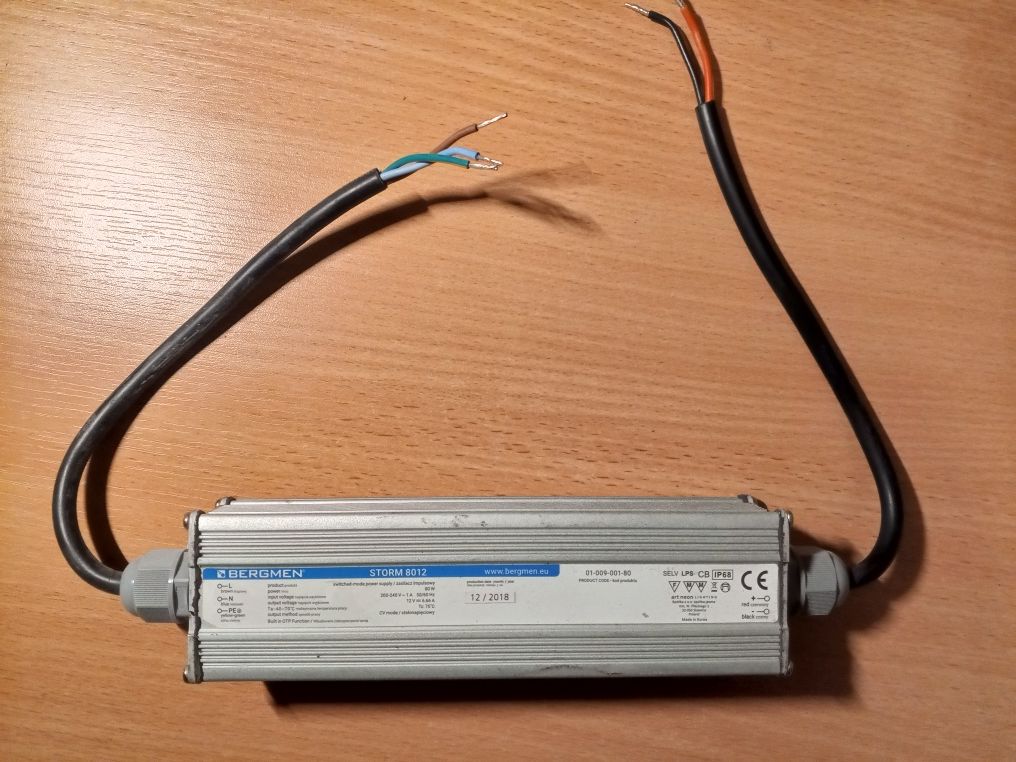 Zasilacz LED 12 V 6A