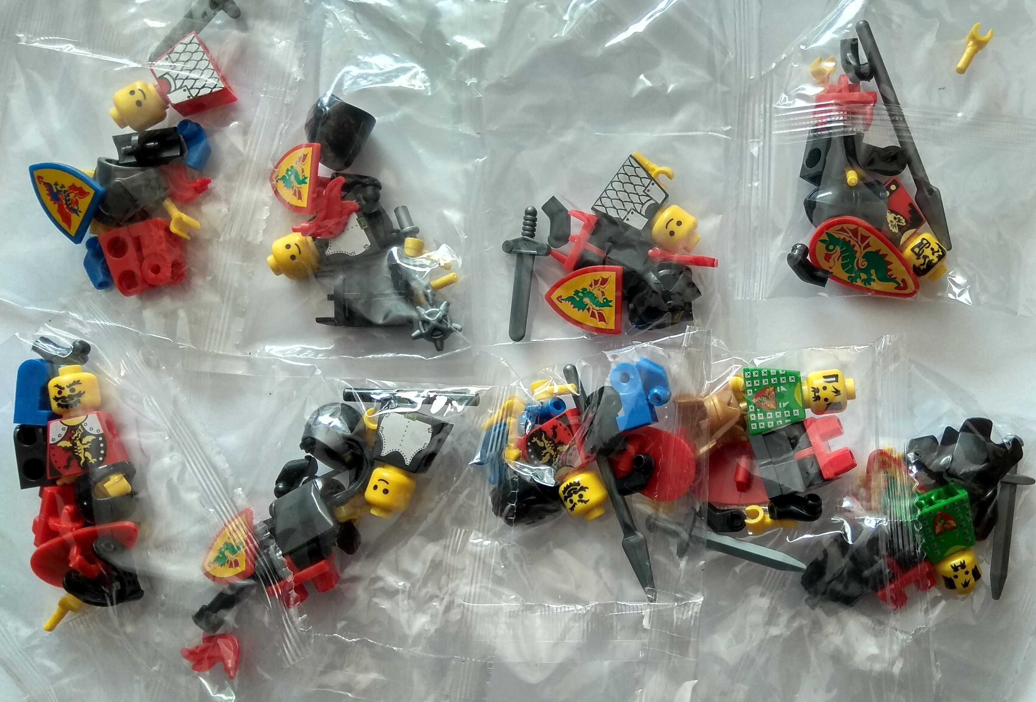 Coleção de bonecos minifiguras Cavaleiros nº2 (compatíveis Lego)