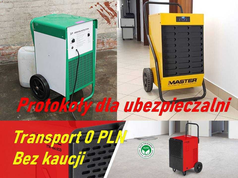 Wynajem Osuszacz nagrzewnica wypożyczalnia pochłaniacz osuszanie