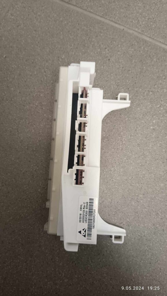 Interfejs użytkownika do zmywarki Electrolux