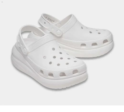 Crocs Classic Crush Clog White ЖІНОЧІ