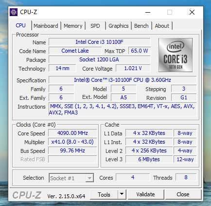Komputer gamingowy | i3-10100 | 16GB RAM | GTX 950 | 2x SSD |
