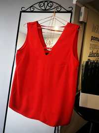 Czerwona bluzka F&F rozmiar 42/XL