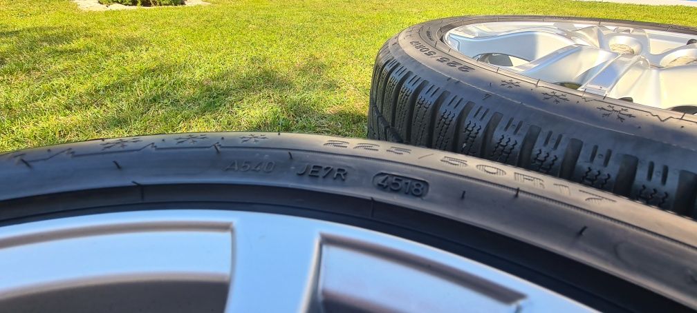 Felgi 17 Honda Accord 114,3 z oponami zimowymi