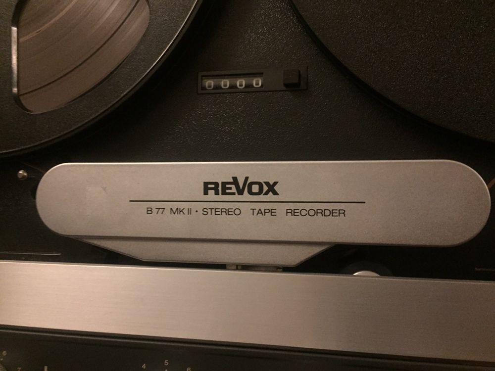 Revox B77 Studer mała studyjna magnetofon szpulowy