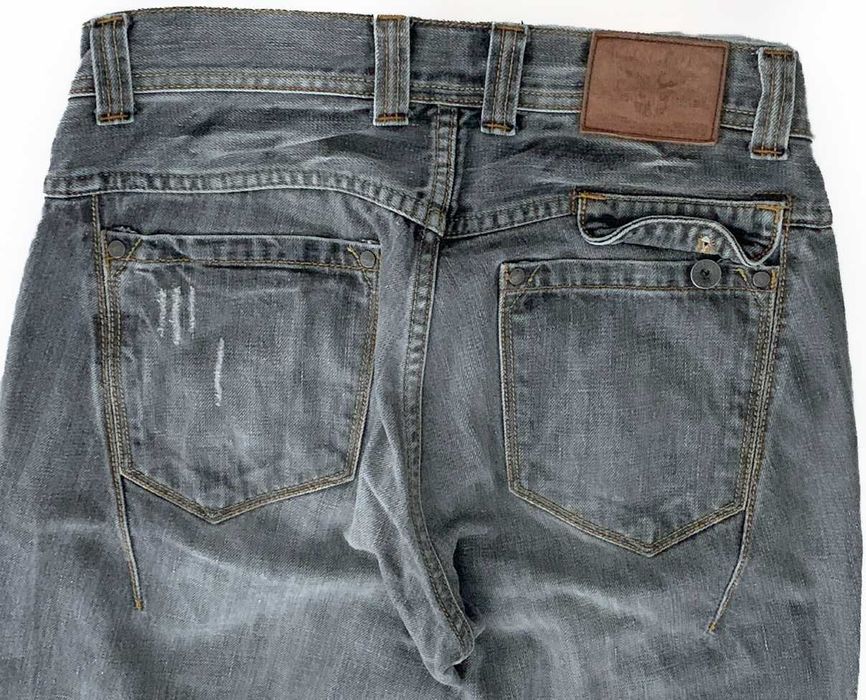 Calças de Adulto Cinza Esbatido, como Novas