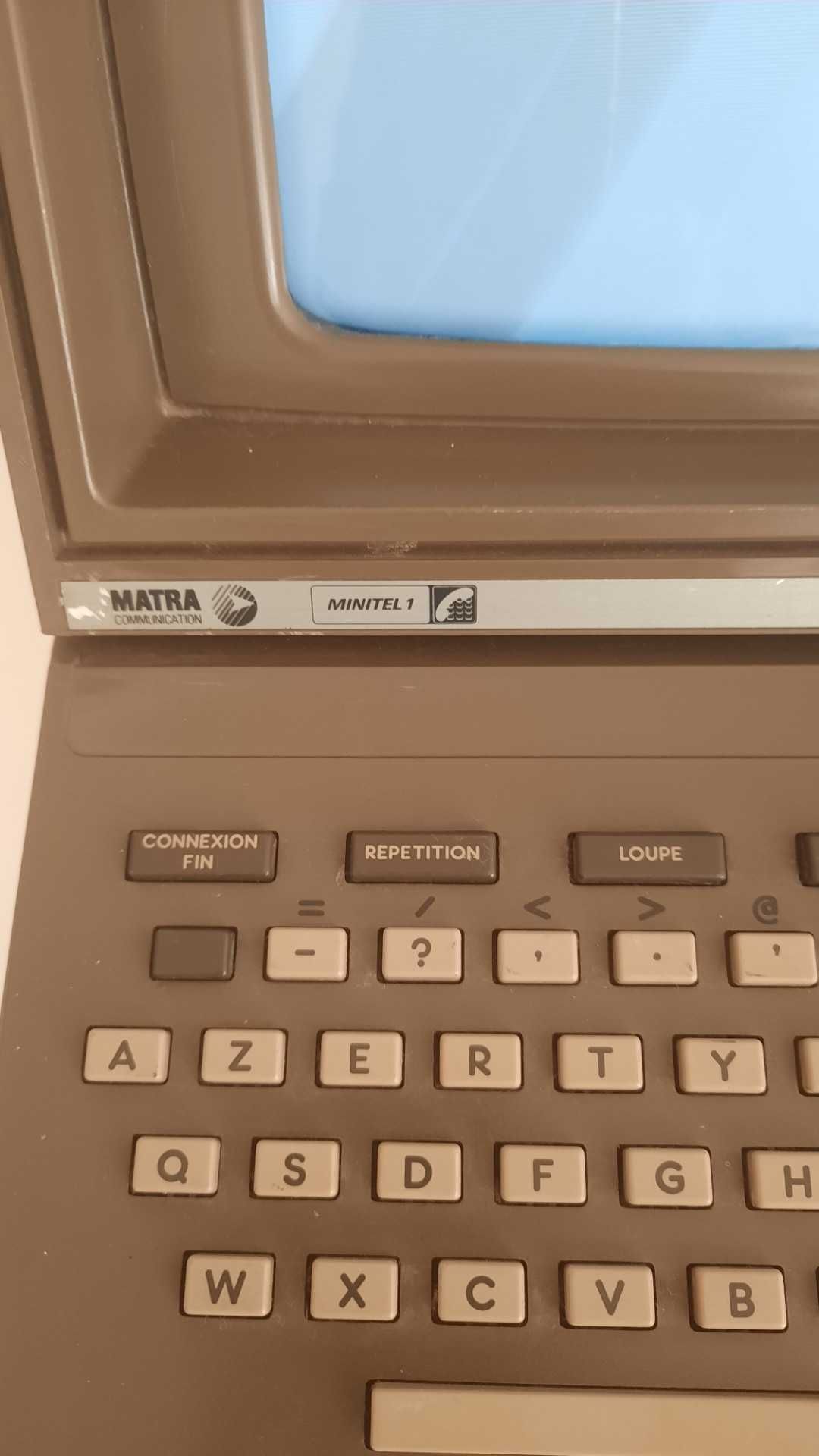 Vintage MATRA Communication Quimper Mintel