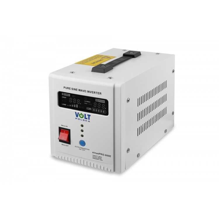 Zasilacz VOLT UPS SINUS 800 E 12V + Aku.AGM 100Ah. PROMOCJA