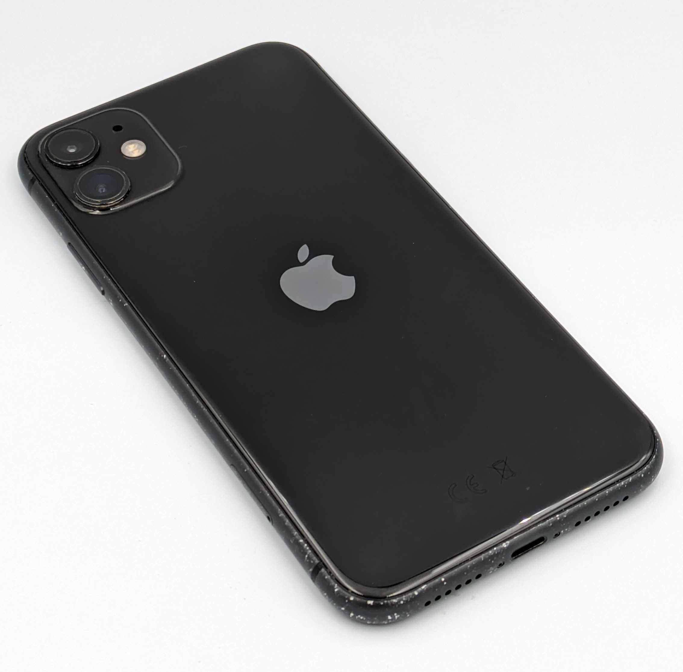 Telefon Apple iPhone 11 128GB Czarny Bateria 84% Gwarancja