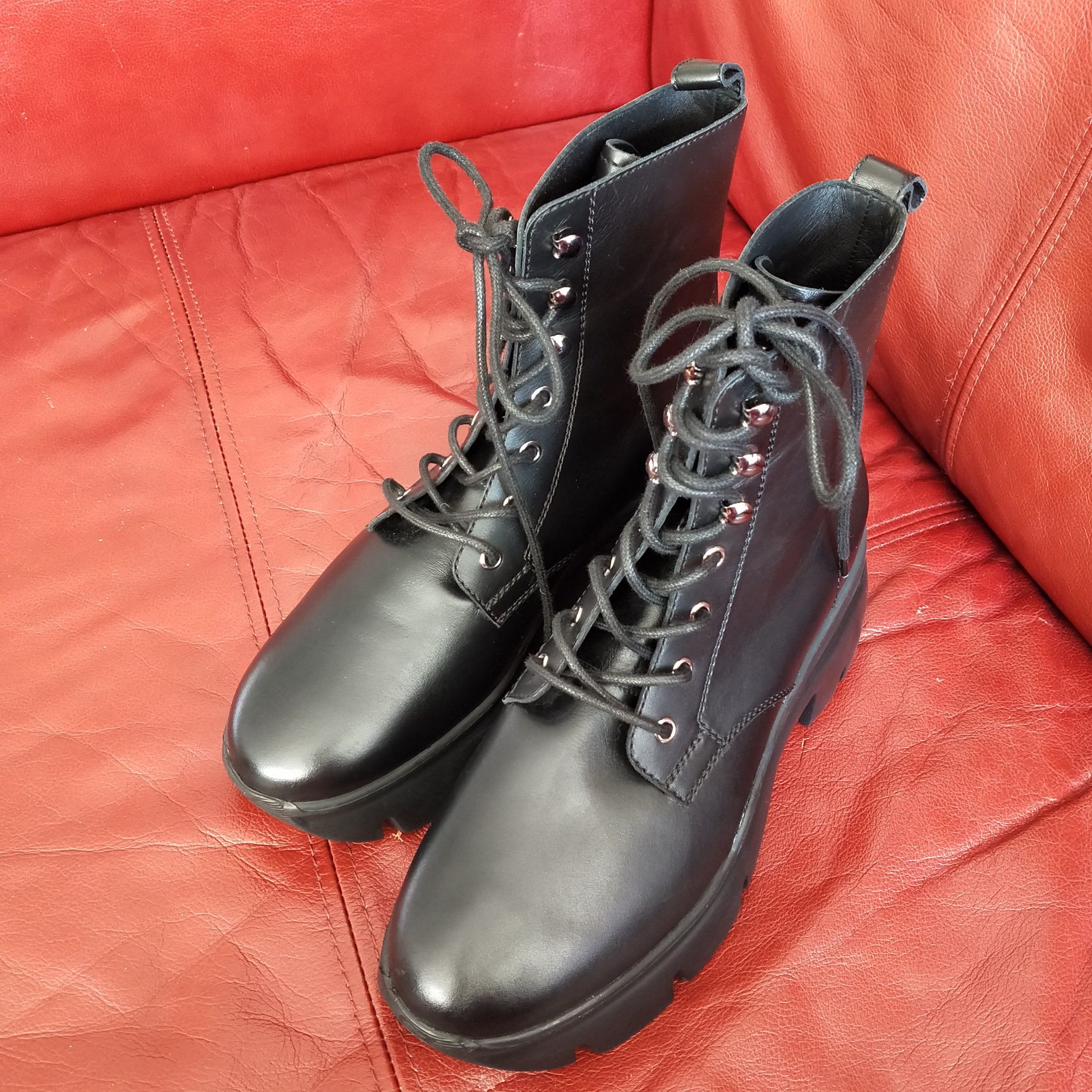 Buty nowe wiązane, skórzane, włoskie - Giuseppe Zanotti, r. 42