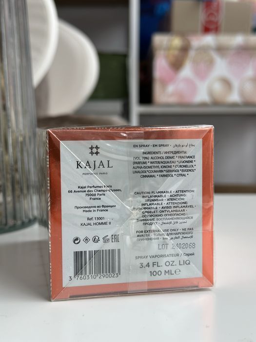 Оригінальні парфуми парфюми духи Kajal Perfumes Paris Homme II