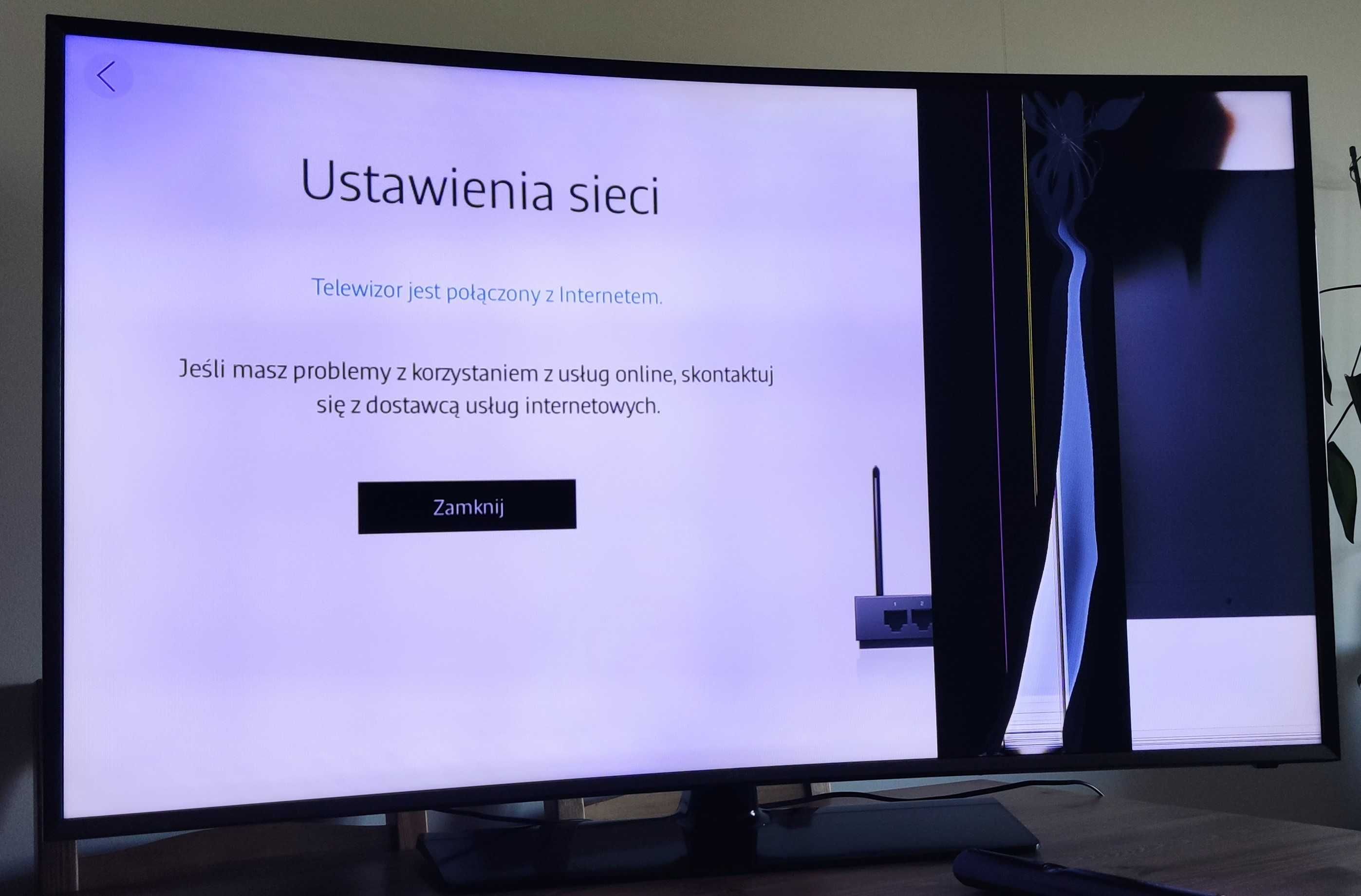 SAMSUNG UE48J6300AW telewizor z zakrzywionym ekranem