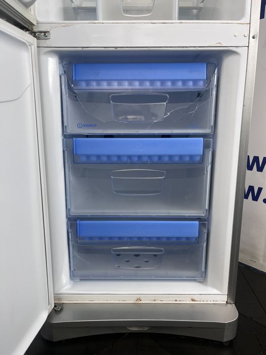 Lodówka Indesit 186Cm Pojemna Inox / Klas A+ /Dostawa/3Mscgwarancja