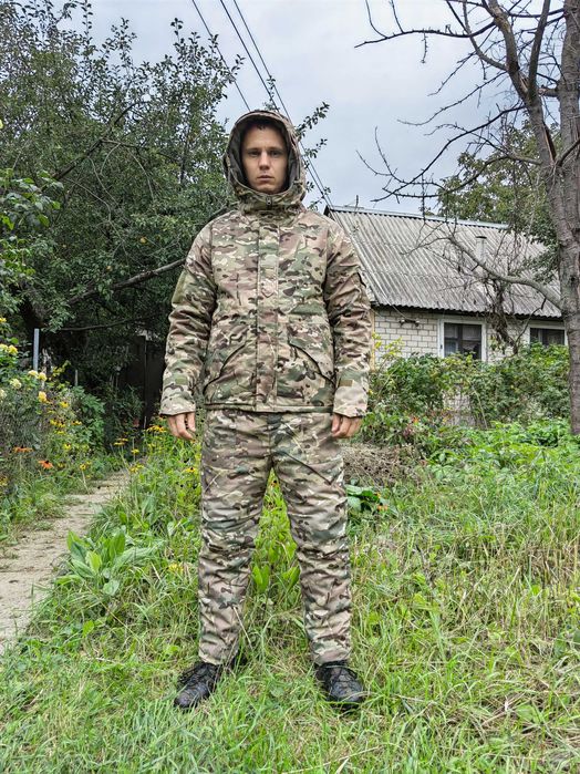 Куртка зимова мультикам рібстоп посилена! Розпродаж розміри М та L