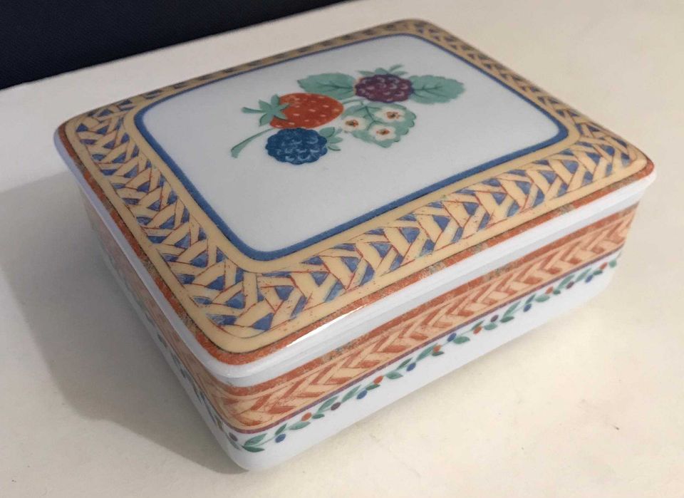 caixa de cartas Vista Alegre motivo Del Bosco