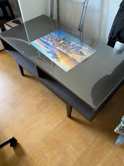 Mesa de Centro - Tampo de vidro