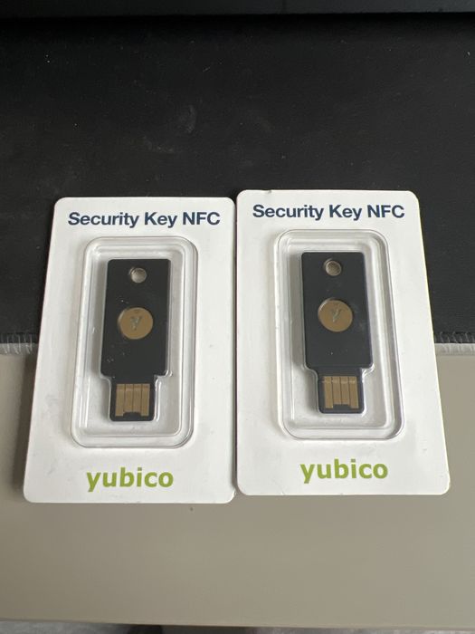 Yubico Security Key NFC 2 sztuki NOWE