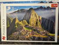 Puzzle Trefl 500 (-1) zabytkowe sanktuarium Machu Picchu