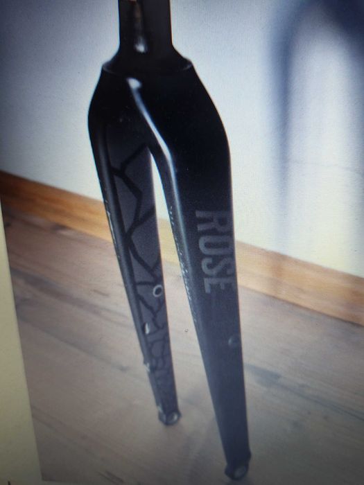 Carbon Widelec ROSE BACK ROAD Gravel DISC 416g 12x100