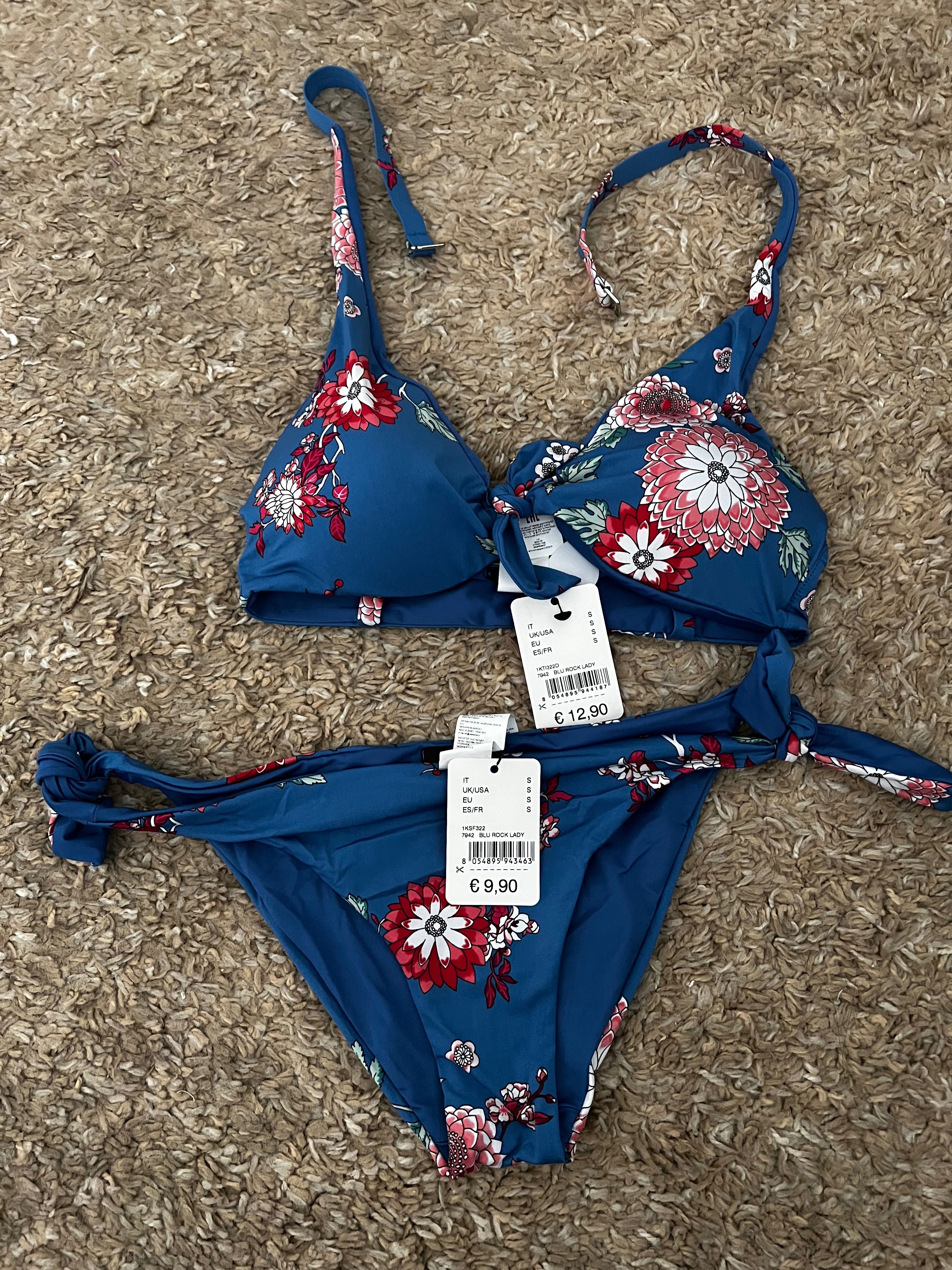 Bikini azul tezenis