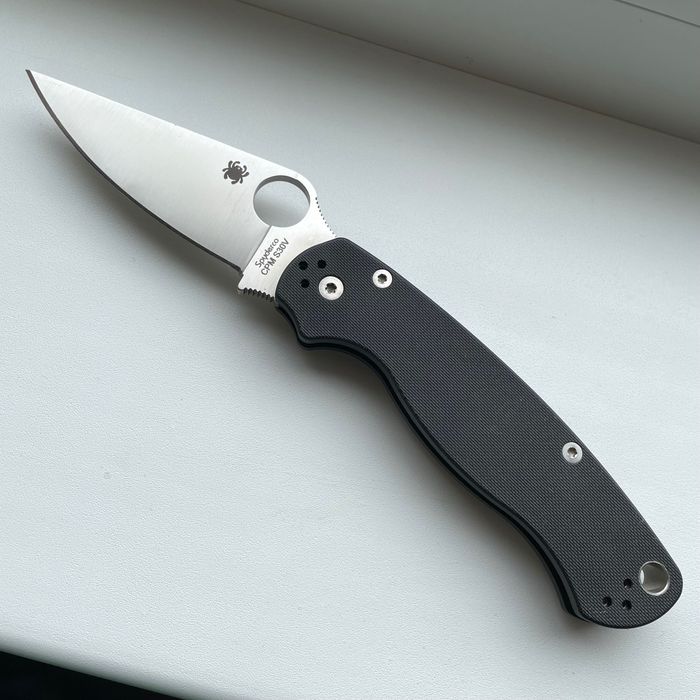 Ніж Spyderco ParaMilitary 2 S30V / S45VN / Military 440v / Manix2 BD1N