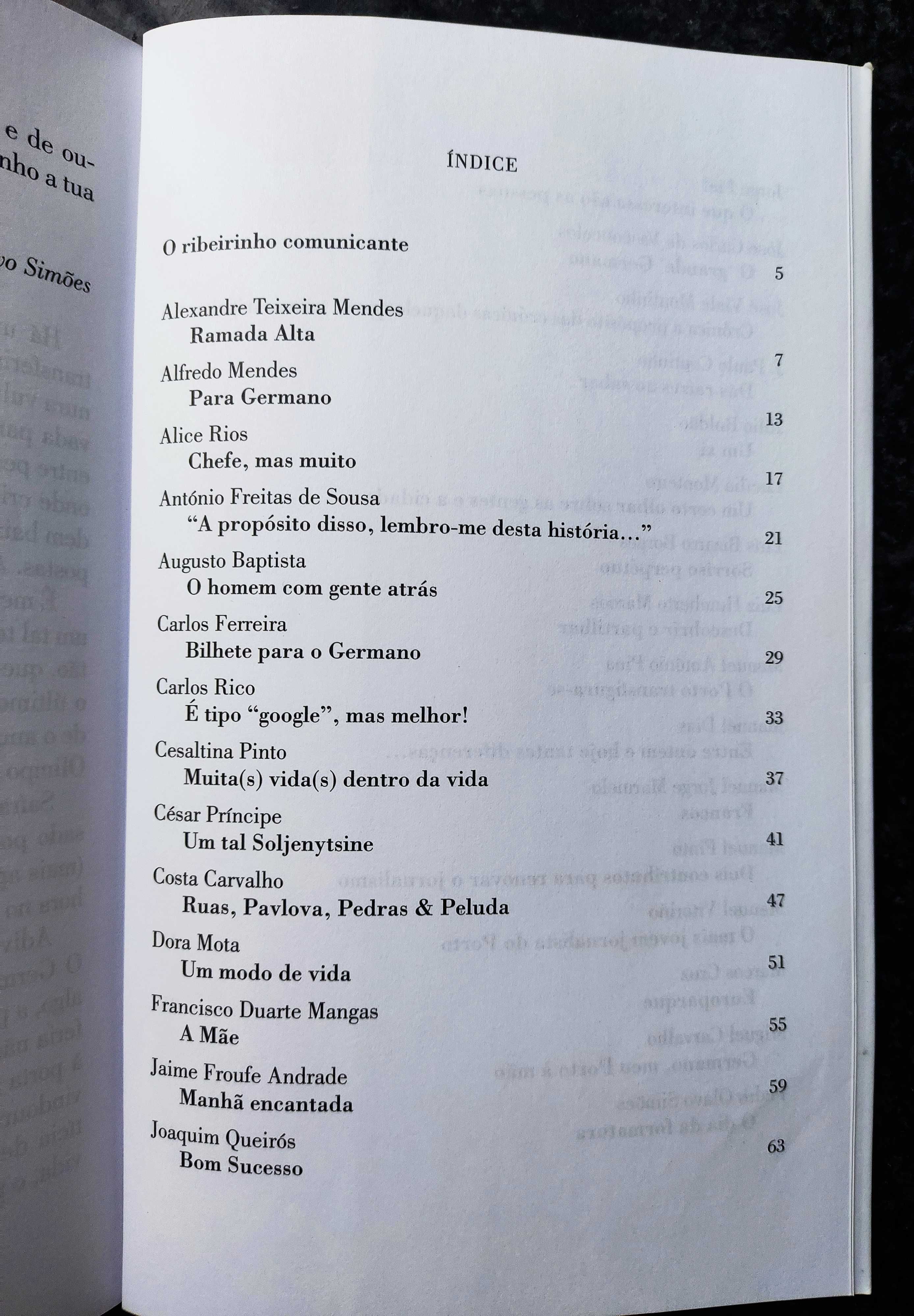 Tributo a Germano Silva | O Homem com gente atrás - Vários autores