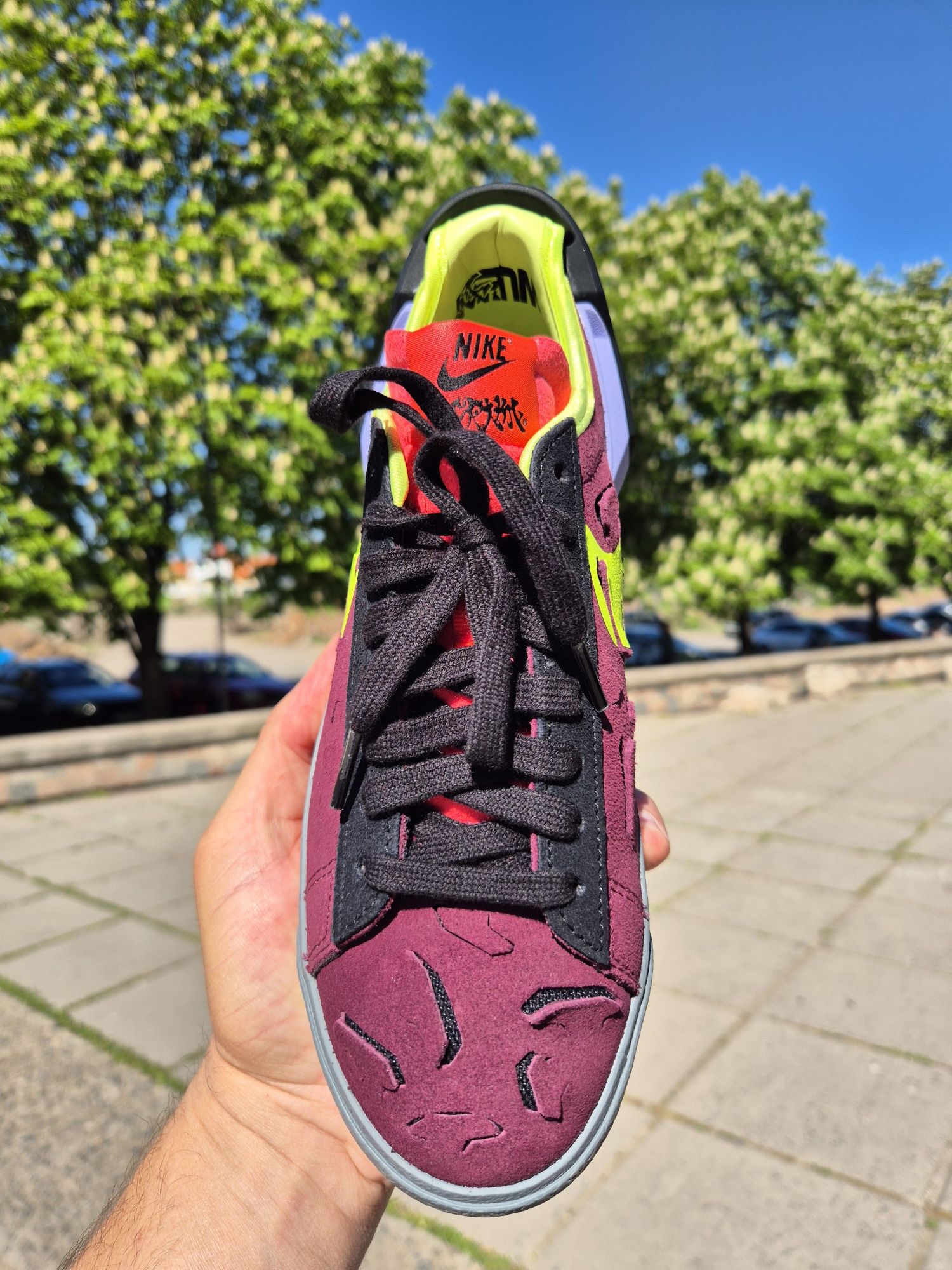 Кроссовки Nike blazer low/acrnm