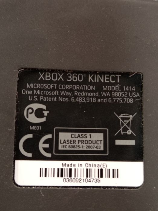 Kinect Xbox 360 (model 1414)