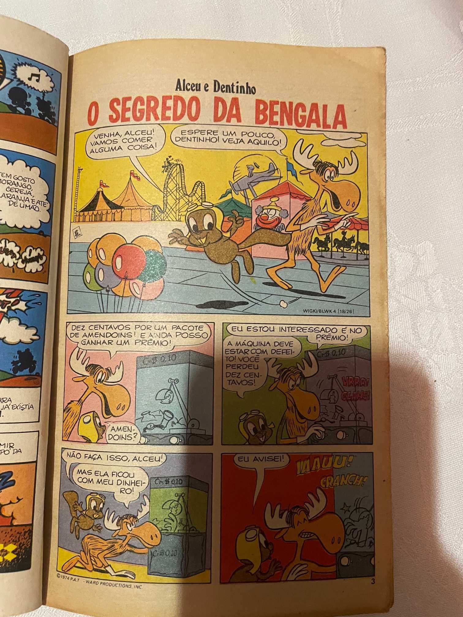 Diversões Juvenis nº 11, 07/1974, Ed Abril, Alceu e Dentinho