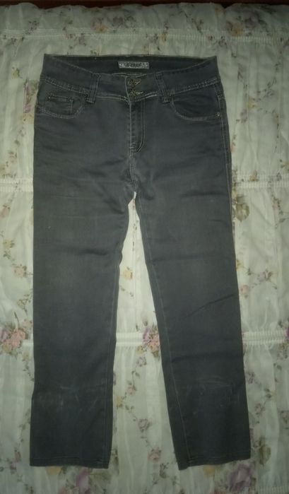 Dżinsy rozmiar 38 szare
