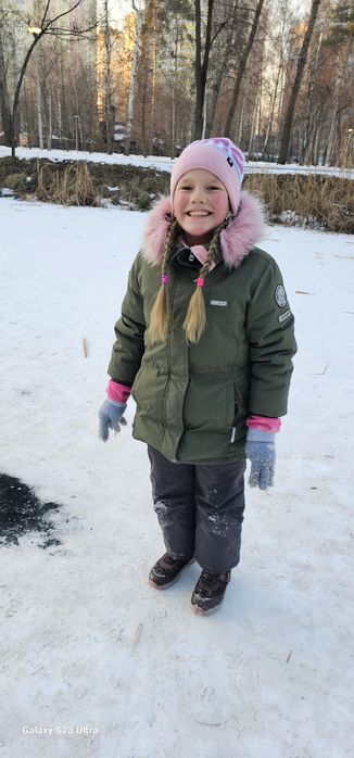 Зимова подовжена куртка, парка Lenne р. 134+6