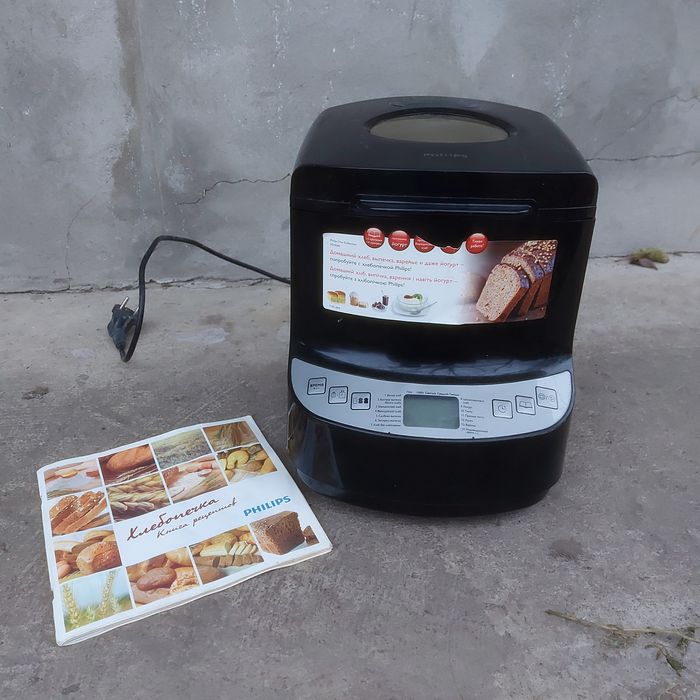 Хлібопічка хлебопечь филипс  philips тестомес