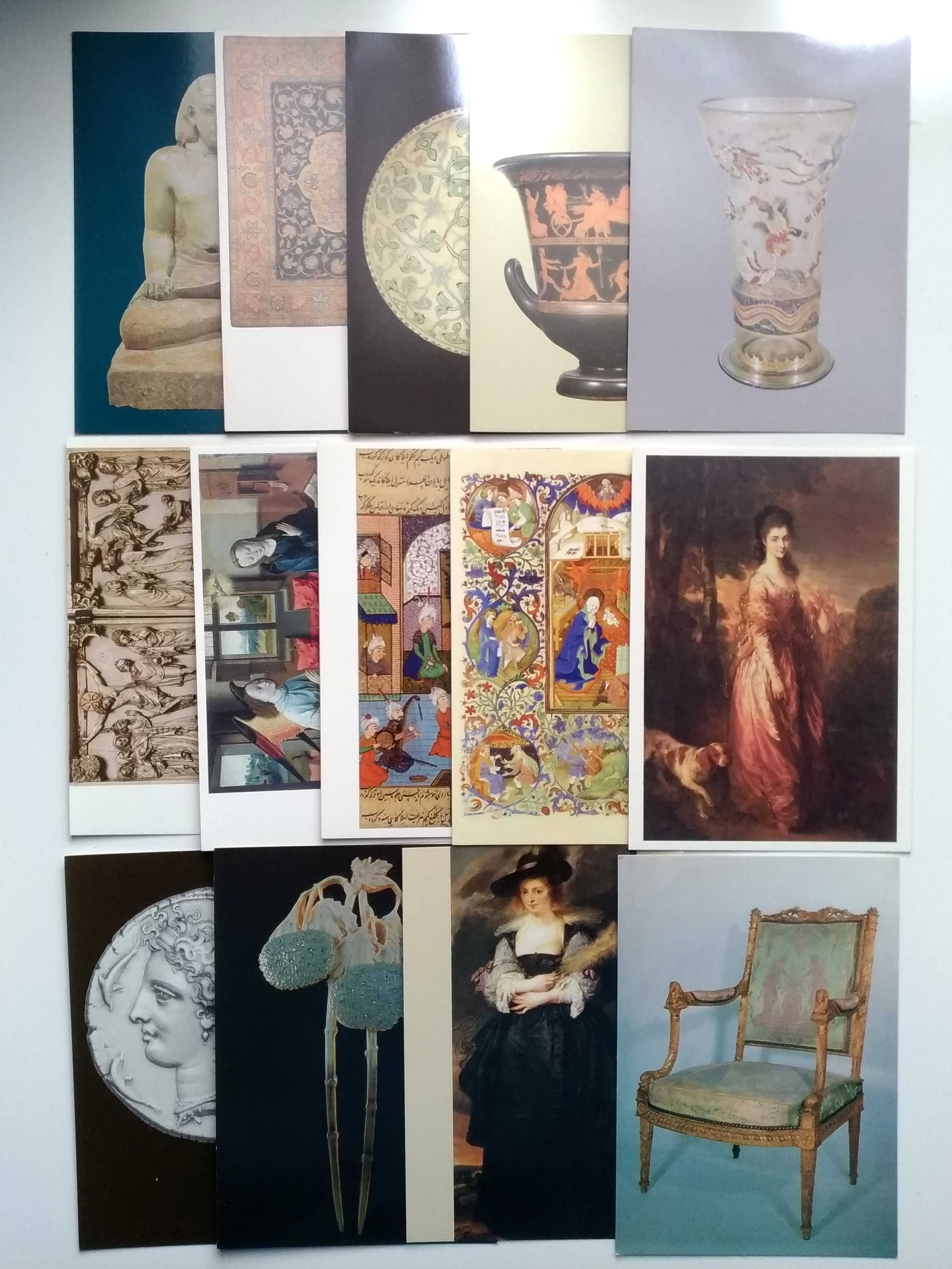 Lote 14 Postais do Museu Calouste Gulbenkian
