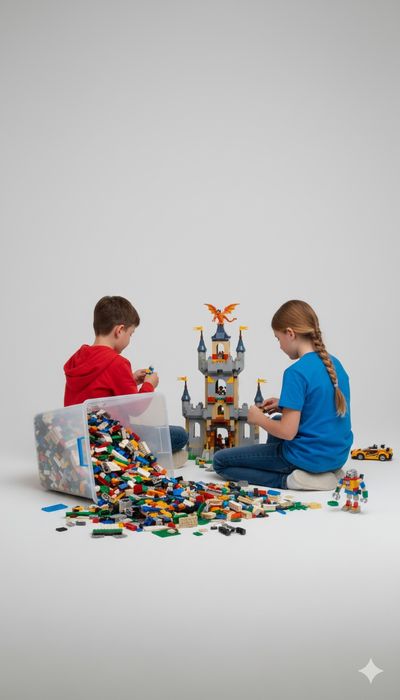Mega Okazja Klocki LEGO® Tanio! 12 kg Czystej Kreatywnksci! !