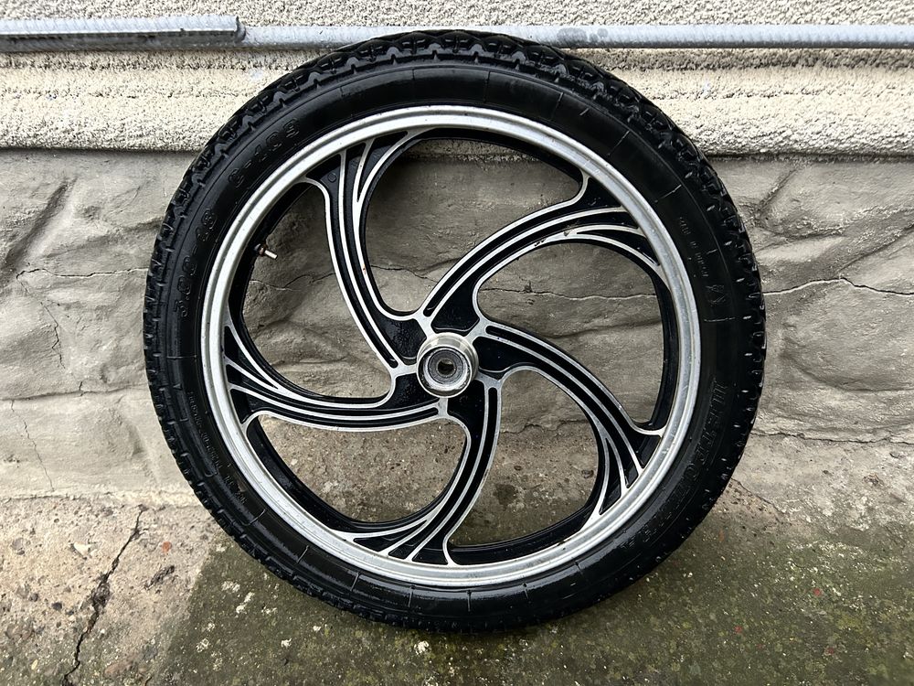 Колесо переднє в зборі диск титан viper lifan spark 125 150