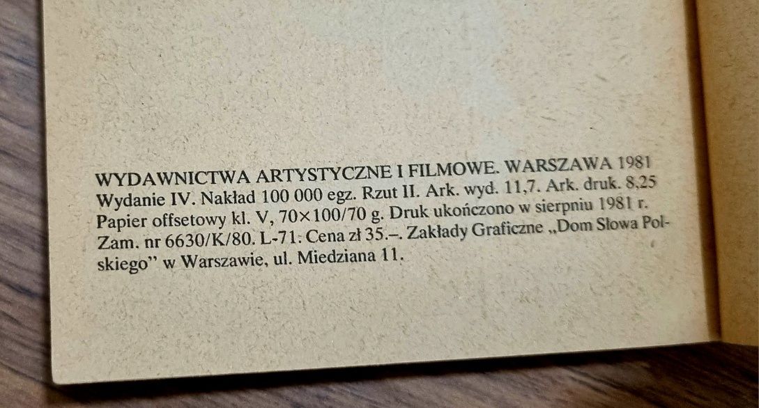 "Pracownia fotoamatora" Zbigniew Pękosławski 1981r.
