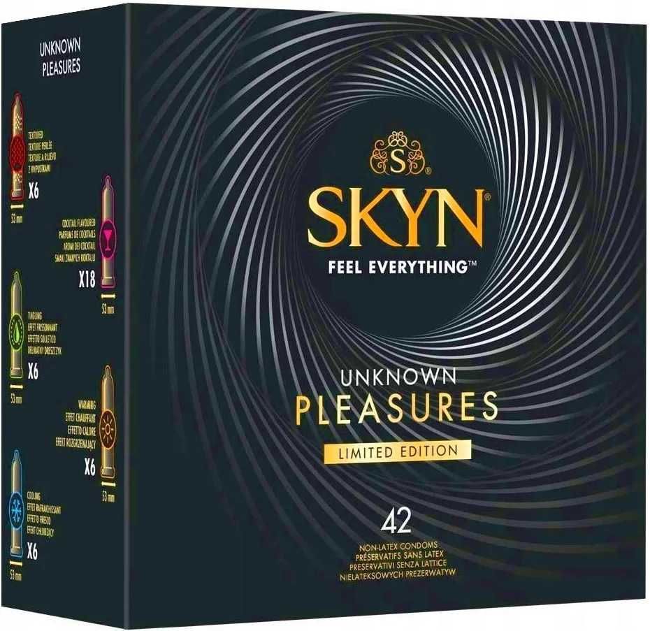 Skyn Selection 35, Pleasures 42, Extra Lube 6, Elite 36, "поштучно"
