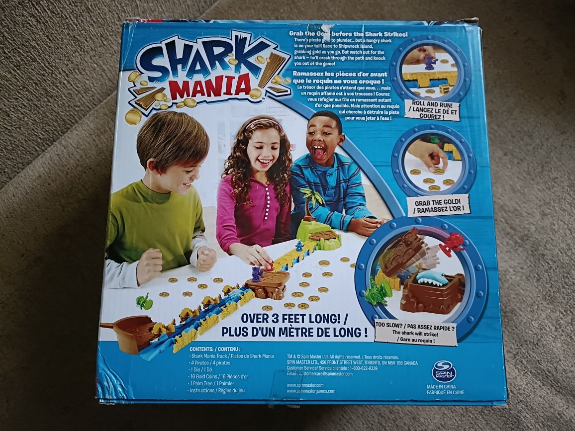 Gra Spin Master Shark Mania (Rekinomania)