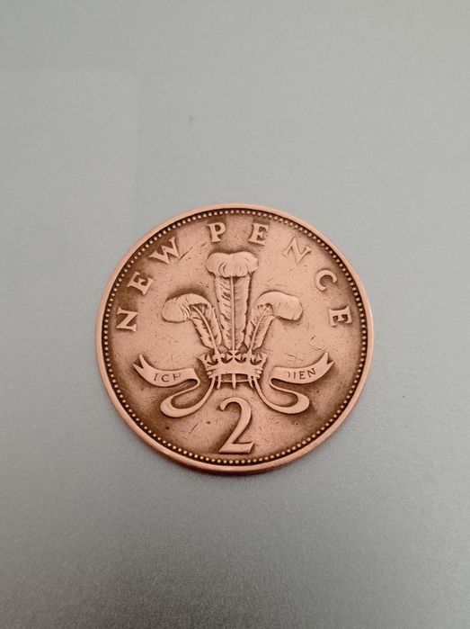 Монета 2 NEW PENCE 1971