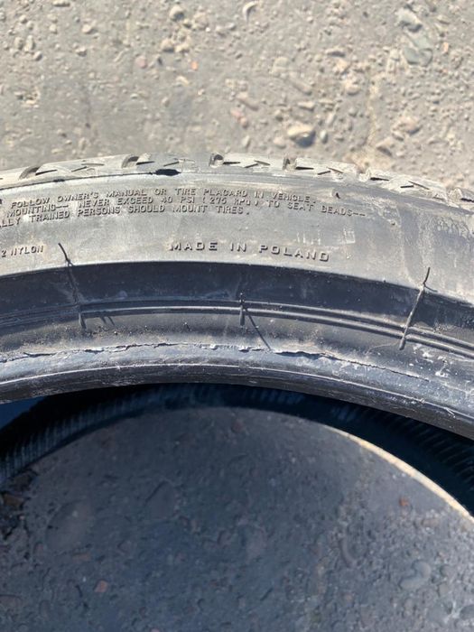 Шини 285/35 R22 пара Bridgestone 2021p літо 6,8мм