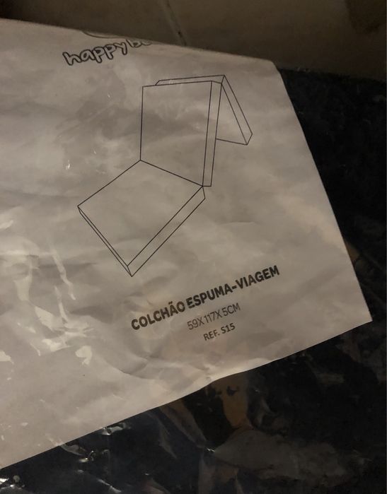 Colchão para berço/cama de viagem bebe