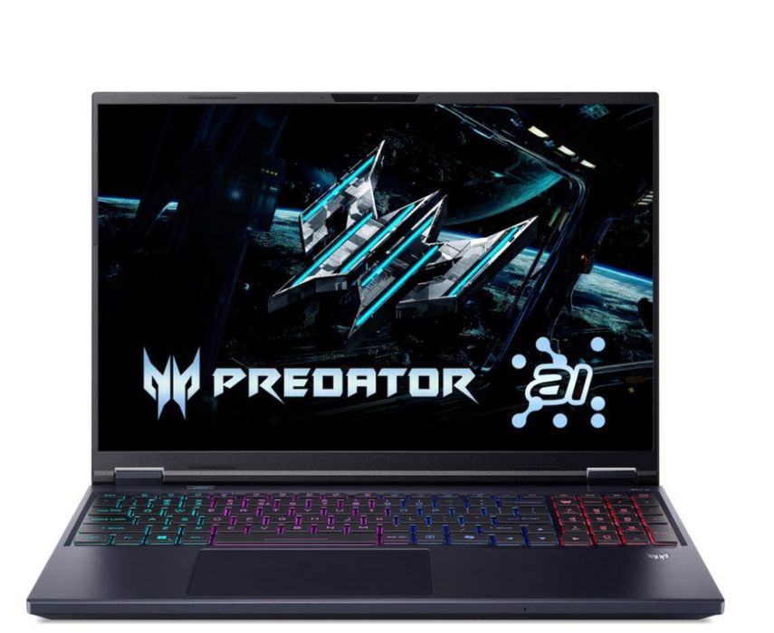 Новий acer predator 16 qhd ultra9-275hx rtx 5070 ddr5-32 ssd 1tb