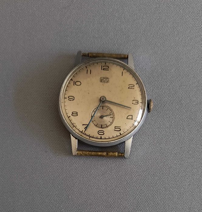 Stary zegarek mechaniczny męski marki RUHLA